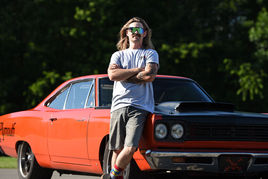 Wyatt Lennon's 1969 Plymouth Road Runner features QA1 suspension components, including a 4-link conversion and control arms. Wyatt Lennon's 1969 Plymouth Road Runner features QA1 suspension components, including a 4-link conversion and control arms.